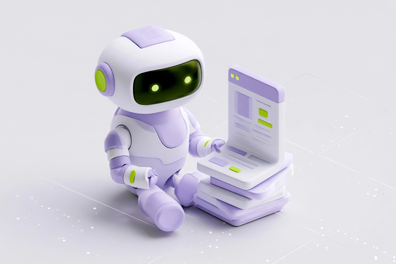 Web sayfalarını okuyan küçük robot